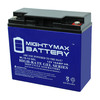 Mighty Max Battery 12V 18AH GEL Battery Replacement for Interstate DCM0018 ML18-12GEL668